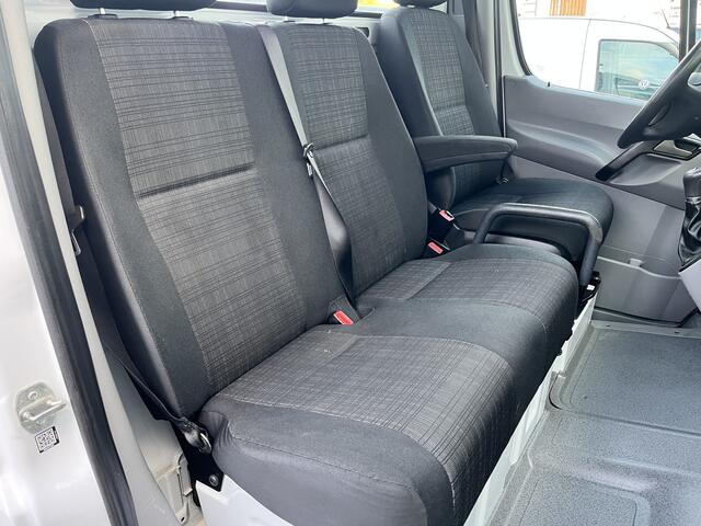 Mercedes-Benz SPRINTER 316 1.8 NGT 366 CNG en Benzine 157pk Automaat Pick-up Open laadbak Kipper Gereedschapskist 3-Persoons Telefoonverbinding