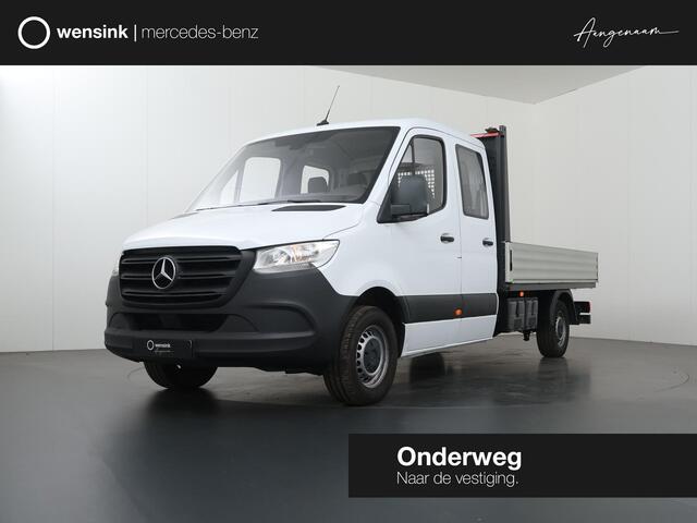Mercedes-Benz SPRINTER 314 CDI | L3 | Dubbele Cabine | Open laadbak | Bluetooth | Airco | Lederen Stuurwiel | Keyless Go |
