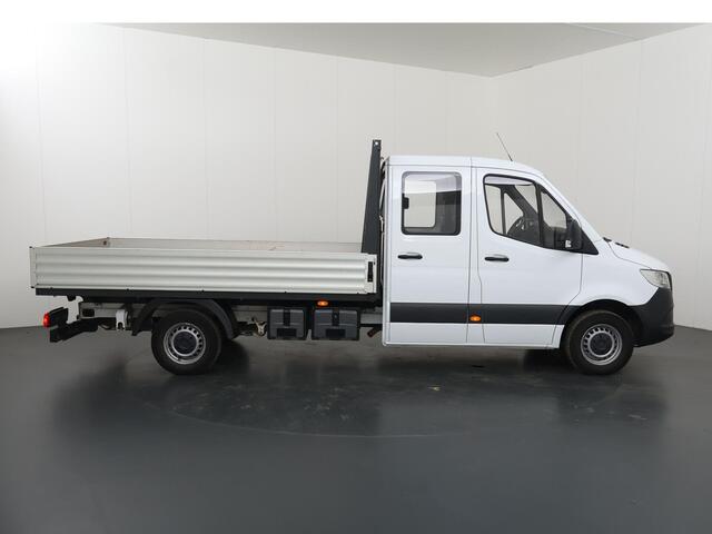 Mercedes-Benz SPRINTER 314 CDI | L3 | Dubbele Cabine | Open laadbak | Bluetooth | Airco | Lederen Stuurwiel | Keyless Go |