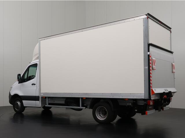 Mercedes-Benz SPRINTER 515CDI 9G-Tronic Automaat Bakwagen+Laadklep | Airco | Cruise | 3-Zits | Dakspoiler