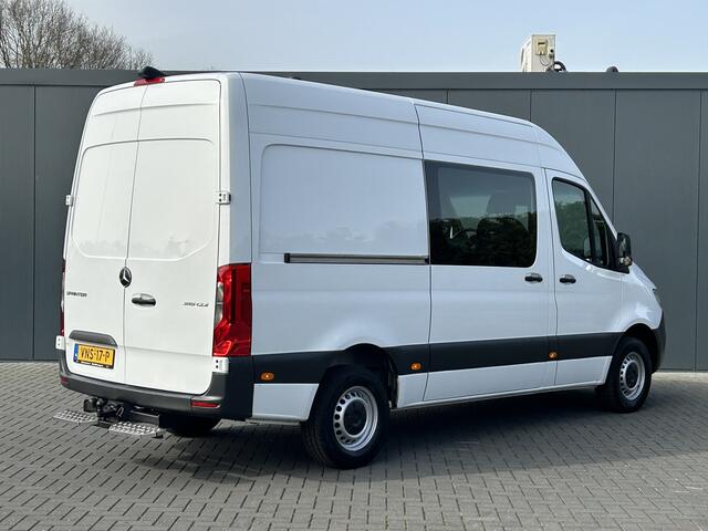 Mercedes-Benz SPRINTER 315 CDI 150 PK AUTOMAAT RWD / DUBBEL-CABINE / L2H2 / 3.5T TREKHAAK / 5 PERSOONS / AIRCO / CRUISE / NAVI / CAMERA
