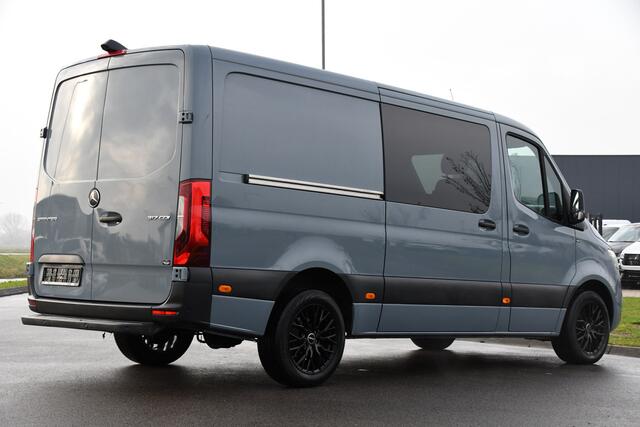 Mercedes-Benz SPRINTER 317 1.9 CDI DC L2H1 RWD PB Edition Camera, Cruise, Carplay, 170pk, Automaat, LED, Stoelverwarming, NAVI, Multimedia, Uniek! Dubbel cabine
