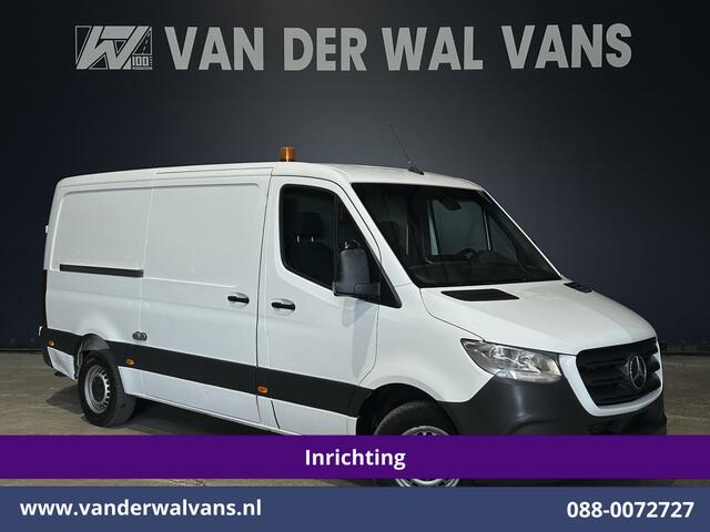 Mercedes-Benz SPRINTER 317 CDI 170pk 9G-Tronic Automaat 3500kg Trekhaak L2H1 inrichting Euro6 Airco | Camera | Omvormer | Apple Carplay Cruisecontrol, Android Auto, Parkeersensoren