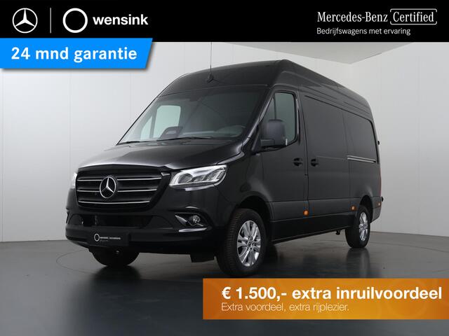 Mercedes-Benz SPRINTER 317 CDI | AUT. | L2 H2 | SELECT | 3500 KG. AHW | SCHUIFDEUR L+R | STOELVERWARMING | LED | NAVIGATIE | CAMERA | TREKHAAK | BETIMMERDE LAADRUIMTE | 3-ZITS | CERTIFIED