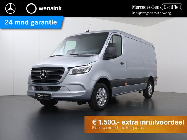Mercedes-Benz SPRINTER 319 CDI L2 H1 | AUT. | Select | Distronic | 3500 KG Trekhaak | 17" Lichtmetalen Wielen | Navigatie | Parkeercamera | LED Koplampen | Certified