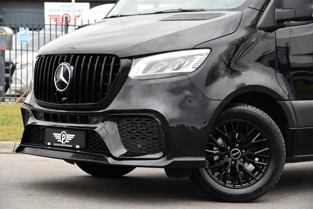Mercedes-Benz SPRINTER 319 V6 3.0 CDI L2H2 AMG Black Edition Camera, Cruise, Carplay, LED, 10,5'' Mbux, 3500kg Trekhaak, Uniek! 190pk, Automaat,