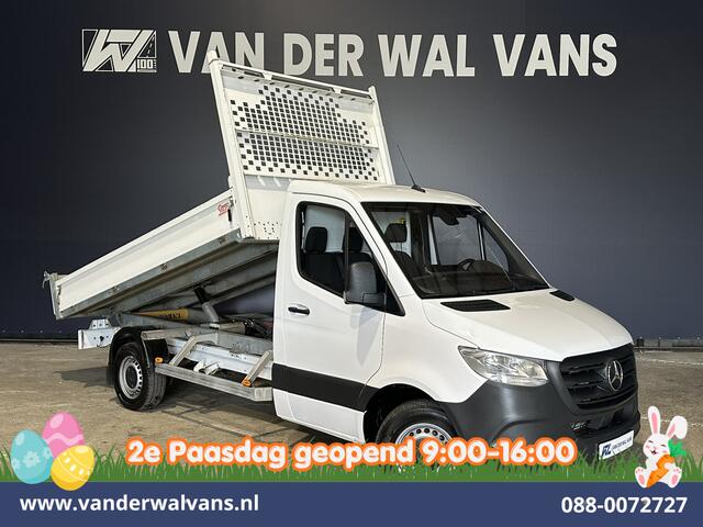 Mercedes-Benz SPRINTER 317 CDI 170pk Kipper Open Laadbak Euro6 Airco | 2800kg Trekhaak | Bijrijdersbank