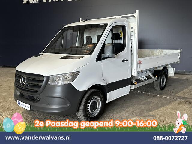 Mercedes-Benz SPRINTER 317 CDI 170pk Kipper Open Laadbak Euro6 Airco | 2800kg Trekhaak | Bijrijdersbank
