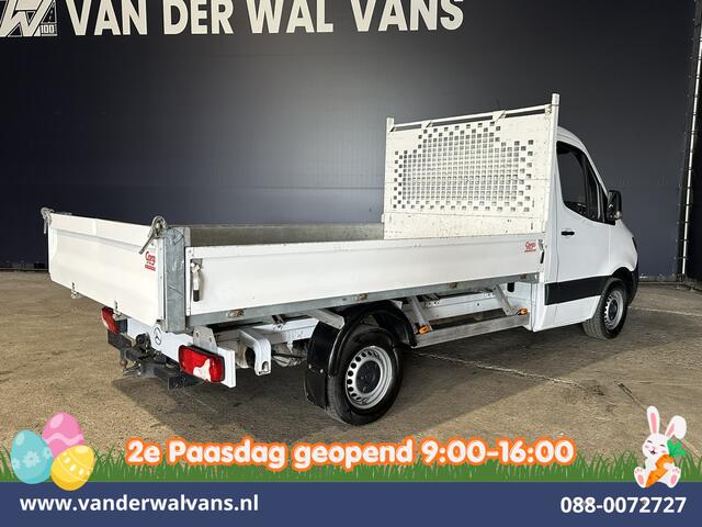 Mercedes-Benz SPRINTER 317 CDI 170pk Kipper Open Laadbak Euro6 Airco | 2800kg Trekhaak | Bijrijdersbank