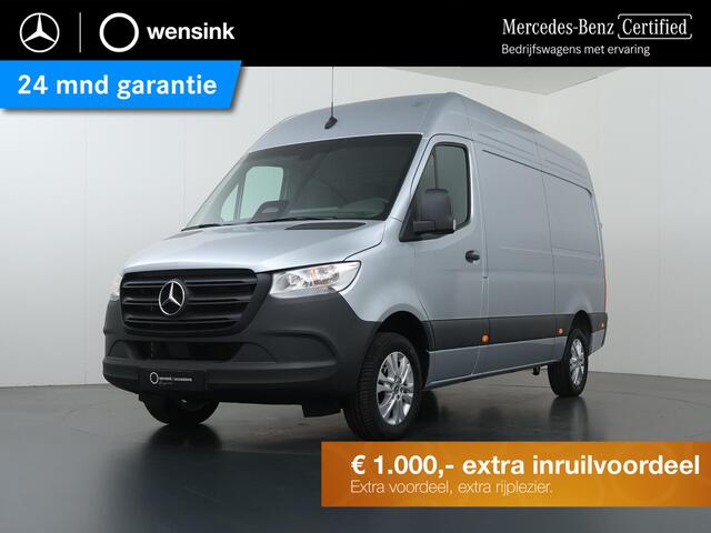 Mercedes-Benz SPRINTER 317 CDI L2 H2 Pro | Verwarmde Chauffeursstoel | Bijrijdersbank | Spiegelpakket | Achteruitrijcamera | Airco | Cruisecontrol | Dodehoekassistent | 3500kg AHW | Certified |
