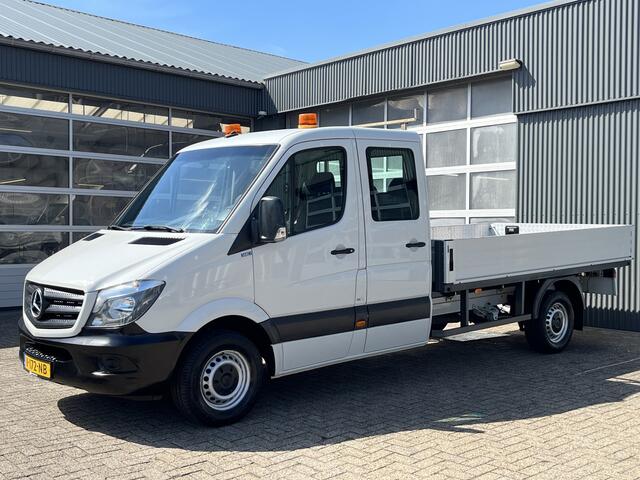 Mercedes-Benz SPRINTER 314 2.2 CDI 432 DC Airco Cruise controle Trekhaak 3500kg trekgewicht 6-Persoons open laadbak Pick-up Euro 6 P-up bakwagen