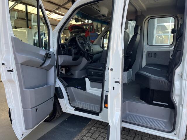 Mercedes-Benz SPRINTER 314 2.2 CDI 432 DC Airco Cruise controle Trekhaak 3500kg trekgewicht 6-Persoons open laadbak Pick-up Euro 6 P-up bakwagen