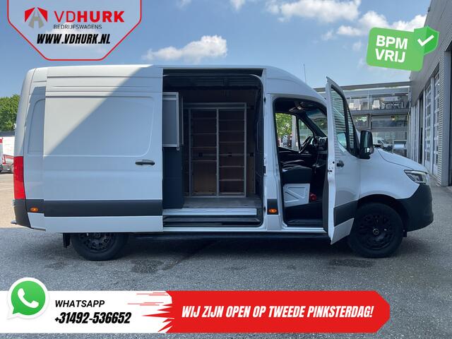 Mercedes-Benz SPRINTER 317 CDI Aut. L2H2 3.5t Trekverm./ LED/ Gev.Stoel/ Carplay/ Inrichting/ Navi/ Cruise/ Camera/ Sidesteps/ 18"LMV