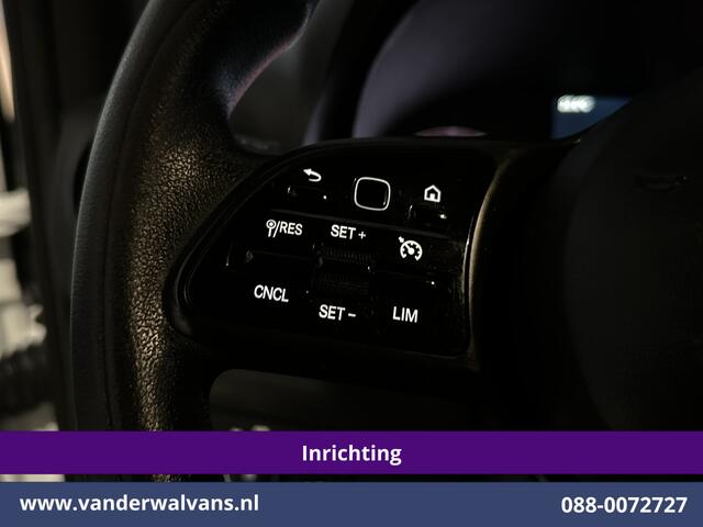 Mercedes-Benz SPRINTER 317 CDI 170pk L3H2 *Post NL inrichting* Euro6 Airco | Camera | Apple Carplay | Cruisecontrol | Chauffeursstoel Android Auto, Chauffeursstoel, Stoelverwarming, Bijrijdersbank