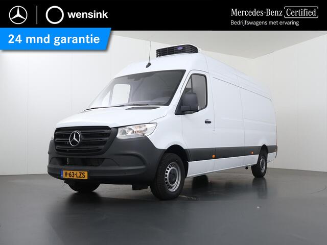 Mercedes-Benz SPRINTER 317 CDI | Aut. | L3 | Pro | Koel-Vries | - 10° C | Airco | Cruise Control | Parkeerpakket | Spiegelpakket | 3-zits | Dag-Nacht koeling | Certified