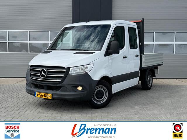 Mercedes-Benz SPRINTER 215 CDi 150pk Pick-Up dubbel Cabine automaat 6 pers. Open laadbak