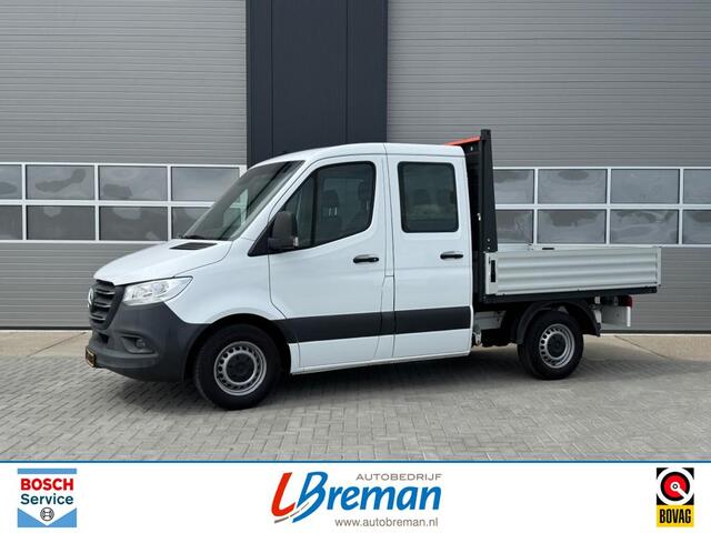 Mercedes-Benz SPRINTER 215 CDi 150pk Pick-Up dubbel Cabine automaat 6 pers. Open laadbak