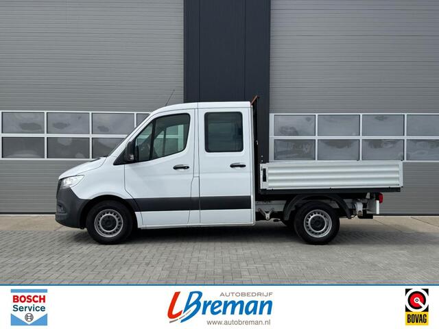 Mercedes-Benz SPRINTER 215 CDi 150pk Pick-Up dubbel Cabine automaat 6 pers. Open laadbak
