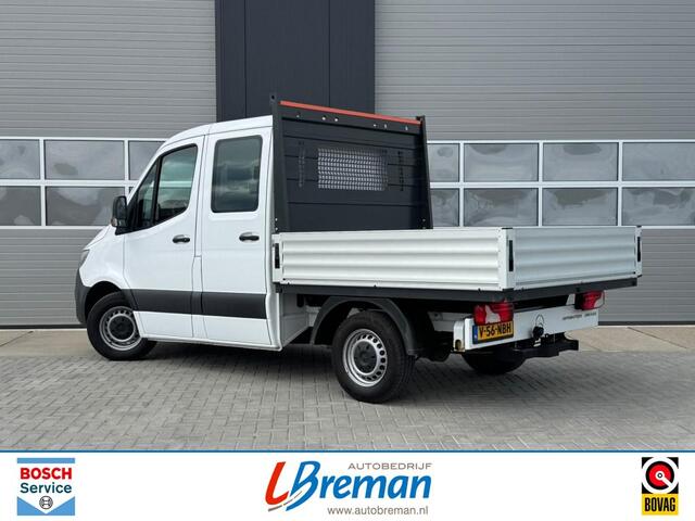 Mercedes-Benz SPRINTER 215 CDi 150pk Pick-Up dubbel Cabine automaat 6 pers. Open laadbak