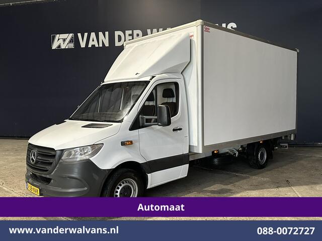 Mercedes-Benz SPRINTER 314CDI 143pk Automaat Bakwagen 21m3 KUUB Laadklep Zijdeur Euro6 Airco | Bijrijdersbank Lat om Lat betimmering, Leder