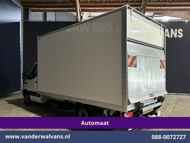 Mercedes-Benz SPRINTER 314CDI 143pk Automaat Bakwagen 21m3 KUUB Laadklep Zijdeur Euro6 Airco | Bijrijdersbank Lat om Lat betimmering, Leder
