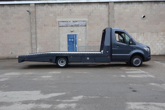 Mercedes-Benz SPRINTER 519 CDI | Aut. | L3 | Tijhof | INCL. Aanhangwagen | Stoelverwarming | 3 zits | Dodehoekassistent | Climate Control | Complete Set Auto Transport | Autoambulance | Auto Ambulance |