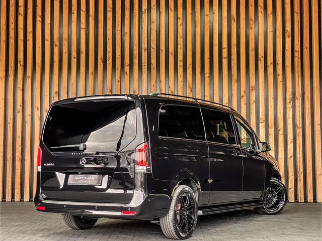 Mercedes-Benz V-KLASSE 300d Extra Lang Avantgarde Dubbele Cabine | ELEKTRISCHE SCHUIFDEUREN | STOELVERWARMING | STANDKACHEL | LEDER | MBUX | 360 |