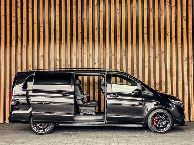Mercedes-Benz V-KLASSE 300d Extra Lang Avantgarde Dubbele Cabine | ELEKTRISCHE SCHUIFDEUREN | STOELVERWARMING | STANDKACHEL | LEDER | MBUX | 360 |