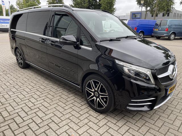 Mercedes-Benz V-KLASSE 300d 237pk Extra Lang DC 5 persoons Avantgarde Edition / vaste prijs rijklaar ¤ 52.950 ex btw / lease vanaf ¤ 864 / AMG / burmester / leer / camera / originele Nedelandse bus !
