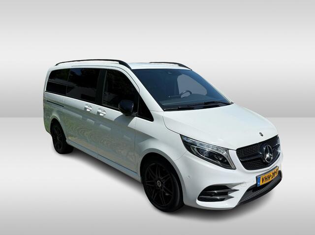 Mercedes-Benz V-KLASSE 300d Lang DC Avantgarde AMG / 360Camera / Leder / Burmester / Koelbox / Stoelventilatie + verwarming / 19'' / DAB / Dodehoek / Cruise Control