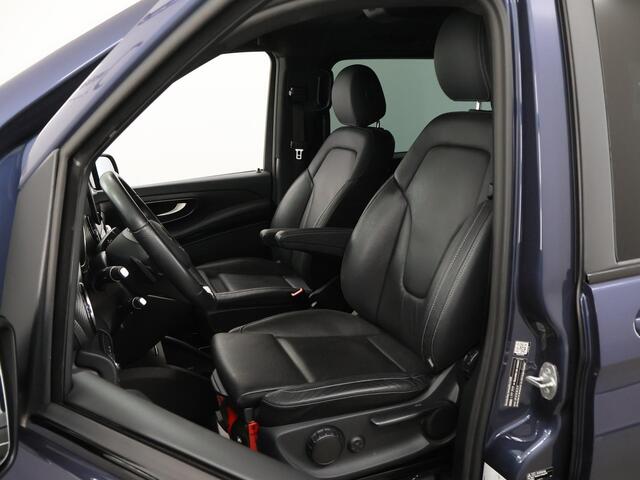 Mercedes-Benz V-KLASSE 300d 4-MATIC | L2 Lang | AMG | Navigatie | Parkeercamera | Stoelverwarming/verkoeling | Elektrische Schuifdeuren | 360° Camera | Burmester | Distronic Plus | Certified
