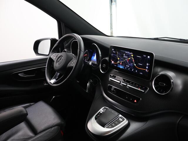 Mercedes-Benz V-KLASSE 300d 4-MATIC | L2 Lang | AMG | Navigatie | Parkeercamera | Stoelverwarming/verkoeling | Elektrische Schuifdeuren | 360° Camera | Burmester | Distronic Plus | Certified