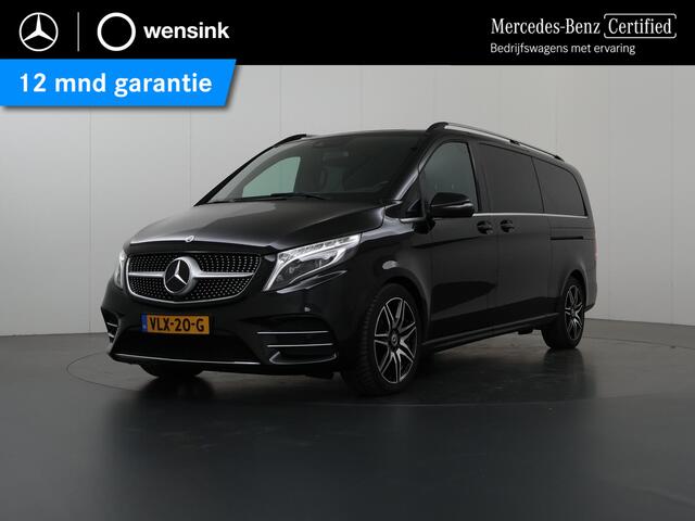 Mercedes-Benz V-KLASSE 300d | XL L3 | Avantgarde | Navigatie | Burmester Soundsysteem | Distronic Plus | AMG Achterspoiler | Stoelverwarming | Dodehoekassistent | Trekhaak 2500kg | Elektrische Schuifdeuren en Achterklep | Parkeercamera 360 Graden | Stoelverwarming | Cruise Cont