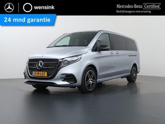 Mercedes-Benz V-KLASSE 250d 4-MATIC XL L3 Avantgarde | Dubbele Cabine 360 CAMERA | DISTRONIC PLUS | LEDER | ZWART "LUGANO" | ALARM | STOELVERWARMING | NAVIGATIE | CARPLAY | ANDROID AUTO | CLIMATE CONTROL | DAB+ | CERTIFIED
