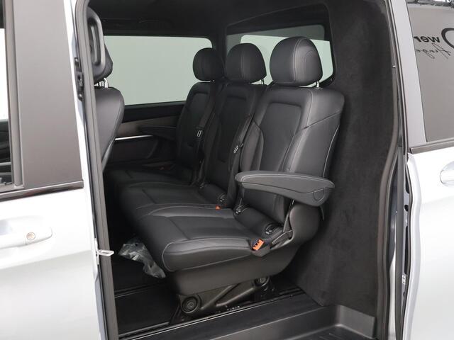Mercedes-Benz V-KLASSE 250d 4-MATIC XL L3 Avantgarde | Dubbele Cabine 360 CAMERA | DISTRONIC PLUS | LEDER | ZWART "LUGANO" | ALARM | STOELVERWARMING | NAVIGATIE | CARPLAY | ANDROID AUTO | CLIMATE CONTROL | DAB+ | CERTIFIED