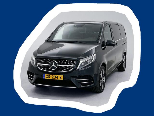 Mercedes-Benz V-KLASSE 220d Lang Avantgarde Edition 8 Persoons Elektr schuifdeuren Nappa Leder Pano 8 zitplaatsen Geel kenteken