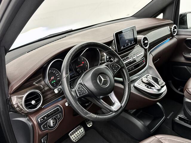 Mercedes-Benz V-KLASSE 220d Lang Avantgarde Edition 8 Persoons Elektr schuifdeuren Nappa Leder Pano 8 zitplaatsen Geel kenteken