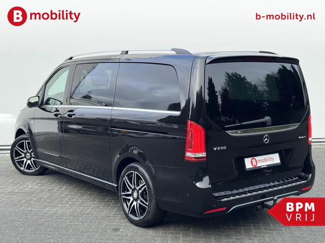 Mercedes-Benz V-KLASSE 250d 4-MATIC Lang DC AMG Line Avantgarde Trekhaak | Stoelverwarming/Ventilatie | Burmester | 360 Camera | Leer