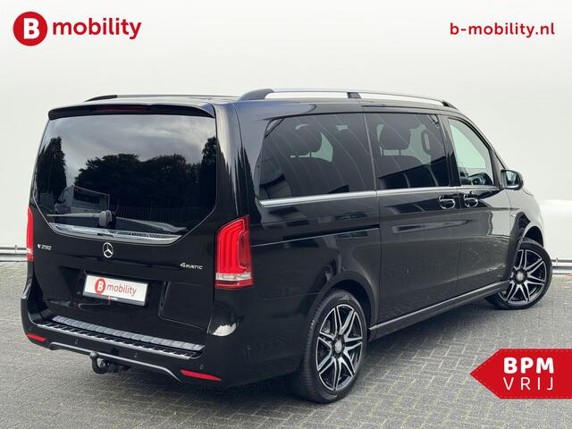 Mercedes-Benz V-KLASSE 250d 4-MATIC Lang DC AMG Line Avantgarde Trekhaak | Stoelverwarming/Ventilatie | Burmester | 360 Camera | Leer
