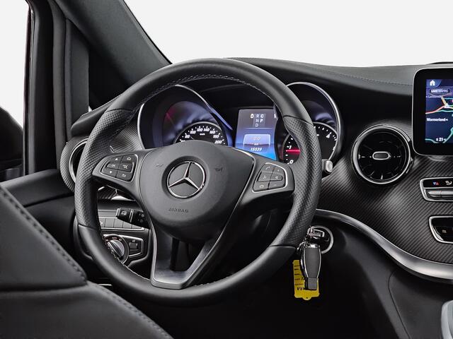 Mercedes-Benz V-KLASSE 300d Extra Lang 240pk AMG Edition- Dubbele cabine, 5 pers, 360 Camera, Ada Cruise, 2x elek schuifdeur
