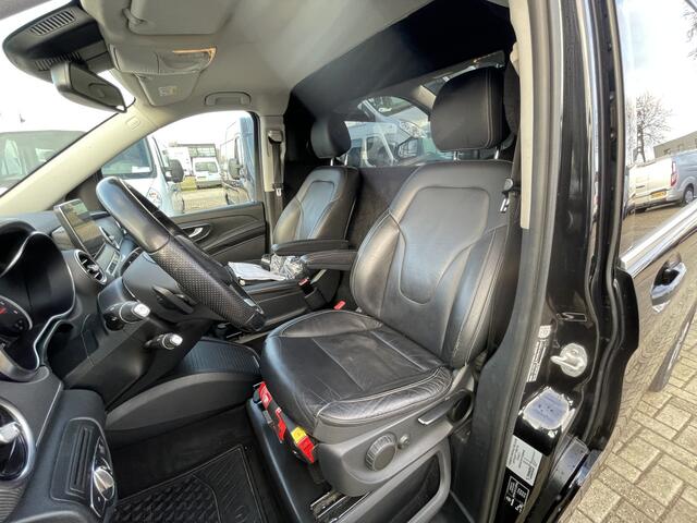 Mercedes-Benz V-KLASSE 250d 190pk automaat Lang L2H1 Avantgarde 2 persoons / enkel cabine / vaste prijs rijklaar ¤ 34.950 marge / extra stoelen los aanwezig / dubbele electrische schuifdeur / trekhaak / vol opties !