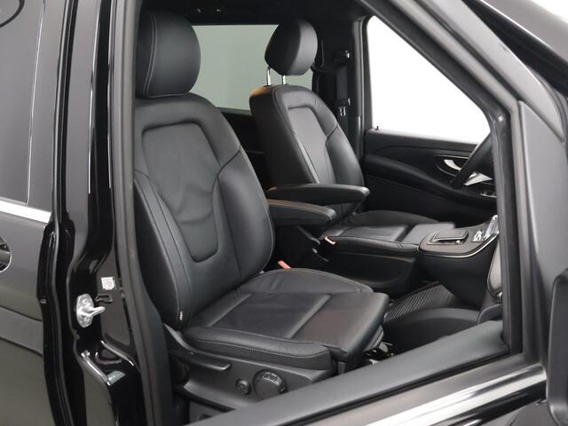 Mercedes-Benz V-KLASSE 300d | XL L3 | AMG | 4-MATIC | Dubbele Cabine | 360 CAMERA | DISTRONIC PLUS | LEDER ZWART "LUGANO" | ALARM | STOELVERWARMING | NAVIGATIE | CARPLAY | ANDROID AUTO | CLIMATE CONTROL | DAB+ | CERTIFIED
