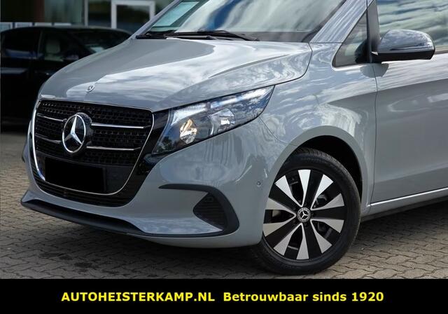 Mercedes-Benz V-KLASSE 220d L1 Kort 2-Zitter Grijs Kenteken Distronic Camera MBUX 2 Schuifdeuren Stoelverwarming