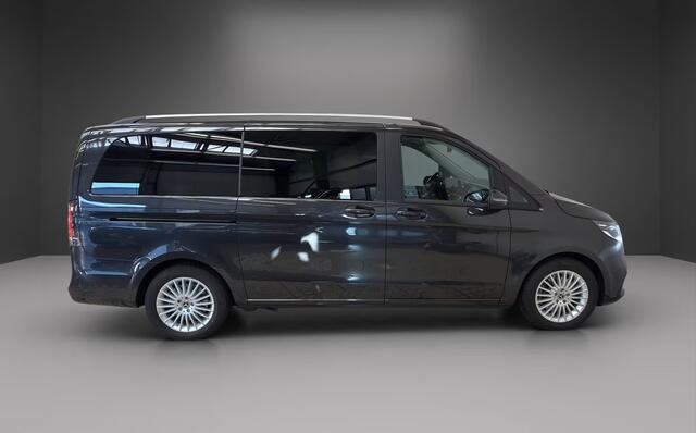 Mercedes-Benz V-KLASSE 220d L2 Style Grijs Kenteken Distronic Camera Trekhaak LED MBUX 2 EL. Schuifdeuren