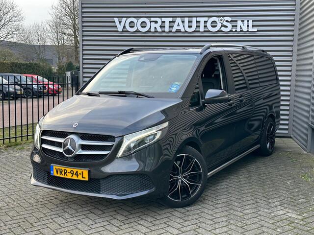 Mercedes-Benz V-KLASSE 220d Lang DC | LED | ELEKTRISCHE SCHUIFDEUR + KOFFERKLEP | ADAPTIEVE CRUISE CONTROLE | LEDER INTERIEUR | LMV 19'' |