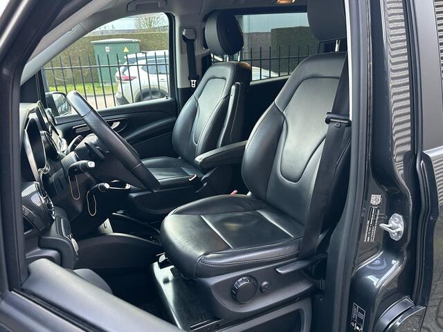 Mercedes-Benz V-KLASSE 220d Lang DC | LED | ELEKTRISCHE SCHUIFDEUR + KOFFERKLEP | ADAPTIEVE CRUISE CONTROLE | LEDER INTERIEUR | LMV 19'' |