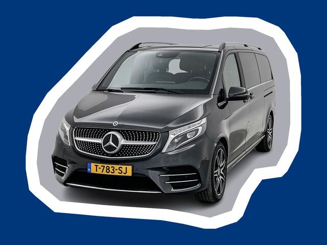 Mercedes-Benz V-KLASSE 300d Extra Lang Avantgarde Edition AMG-Line 7 zitplaatsen Incl. BTW en BPM Koelkast Nappa Leder Burmester audio