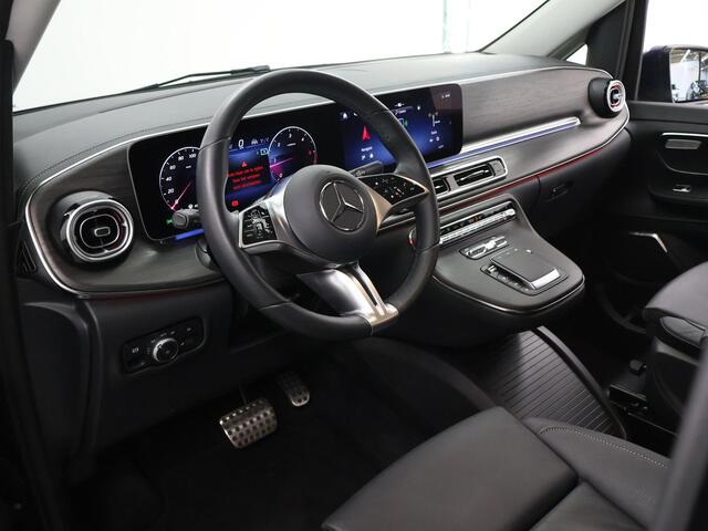 Mercedes-Benz V-KLASSE 300d | L2 Lang | Avantgarde | Dubbele Cabine | Distronic Plus | Schuifdeur L+R Elektrisch | Burmester | 360° Camera | Lederen Bekleding | Dodehoekassistent | Stoelverwarming | Certified