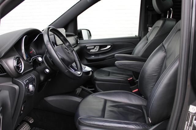 Mercedes-Benz V-KLASSE 300d / Lang / AMG / DC / Panorama / 2x Schuifdeur / Apple Carplay / 360 Camera / Leer / Nette Staat.