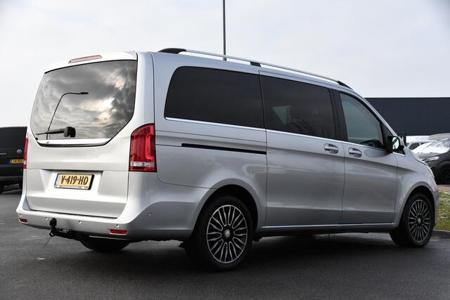 Mercedes-Benz V-KLASSE 250d Lang DC Avantgarde Edition Full options! Cruise, 360 Camera, 2 x Electrische deur, Leder, Stoelverwarming, Trekhaak, LED, 190pk, Uniek!